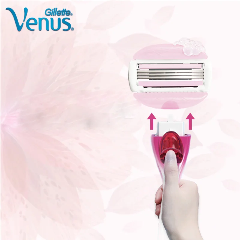 Venus Women Razor Blades Gillette SPA Hair Shaving Shaver Female Biniki Remover Comfortglide No Hurting Skin Razor Blades Set,razor blade,razor blades