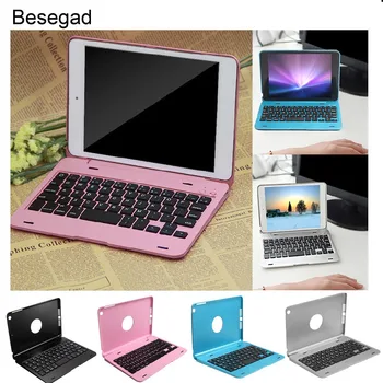 

Besegad Wireless Bluetooth Smart Keyboard Protective Flip Case Cover Holder for Apple IOS System iPad mini 1 2 3 Tablet 7.9 inch