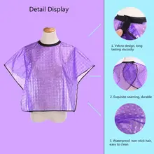 Горячая Салон Парикмахерская накидка Парикмахерская резка накидки накидка-зонт для стрижки макияж обертывания для волос фартуки для стрижки волос водонепроницаемая одежда для стрижки волос