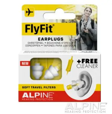 Дорожные спальные беруши Alpine FlyFit с защитой от храпа шумозащитные беруши|anti