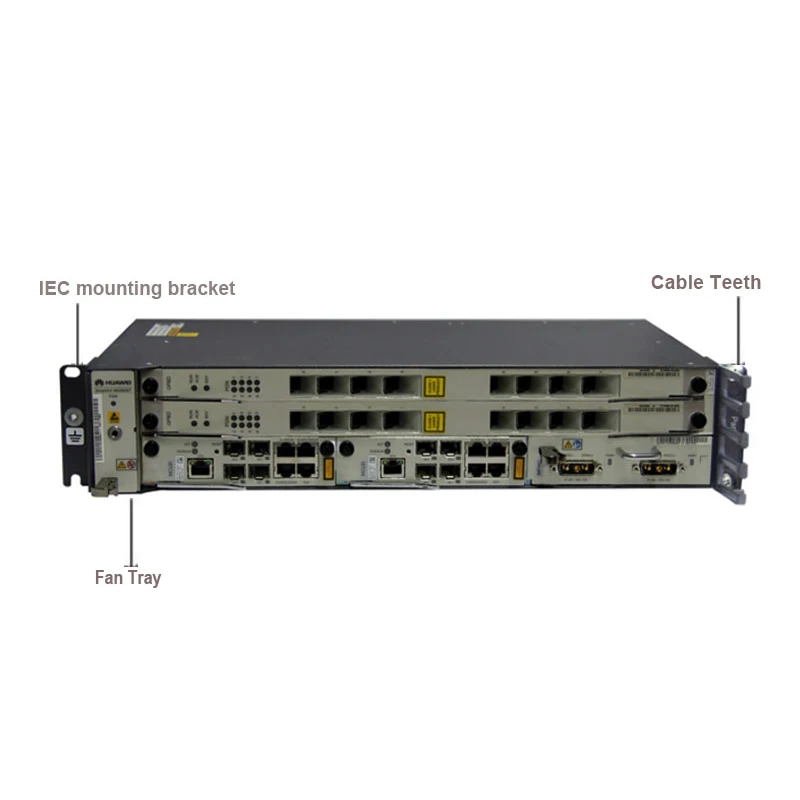 Оригинал Hua wei OLT GPON MA5608T гигабитный DC oder AC Оптический линейный терминал 1 * MPWC