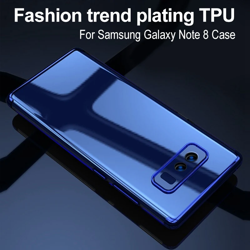 TOMKAS For Samsung Galaxy Note 8 For Samsung Galaxy A7 A5 A3 2017 Case Cover Cute Plating TPU Conque Cases For Samsung A520  (1)