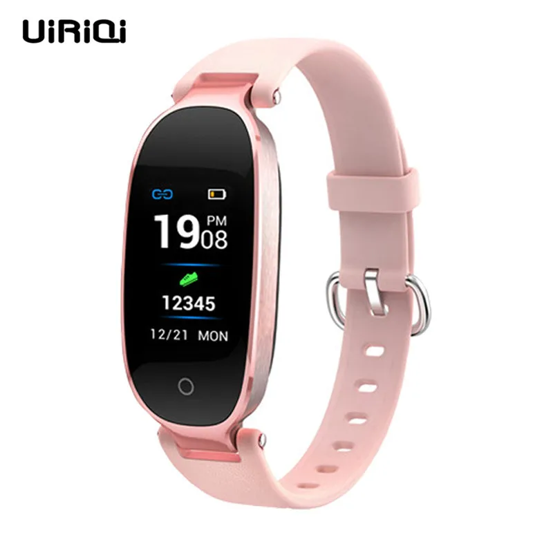 UiRiQi Bluetooth водонепроницаемые Смарт часы модные женские с сердечным ритмом смарт