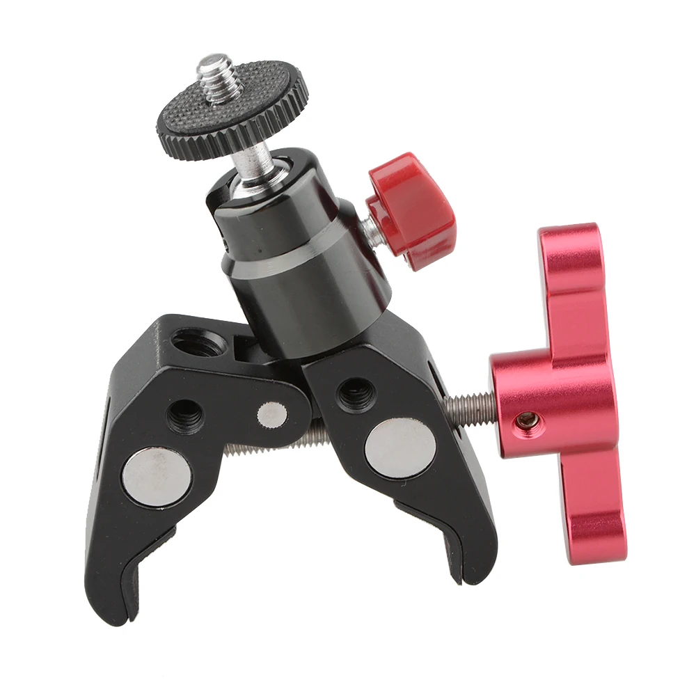 CAMVATE Super Clamp_Screw Thread_Ball Head Mount_Handle (4)