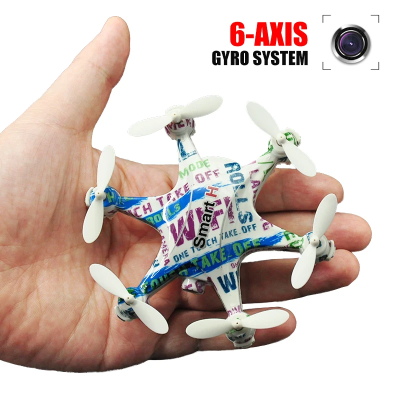 Buy Cheap Drone With Camera OR No Camera Wifi Control 6 Axis Gyro 4CH LED Mini RC Drone 360 Degree Rollover A Key Return Toys Helicopters!
