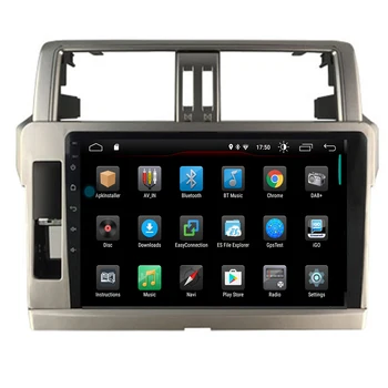 

10.2 INCH Android 9.1 Car DVD GPS for Toyota Land Cruiser Prado 150 2014-2017 Head Unit with 4G Radio RDS Mirrior-Link Free Map