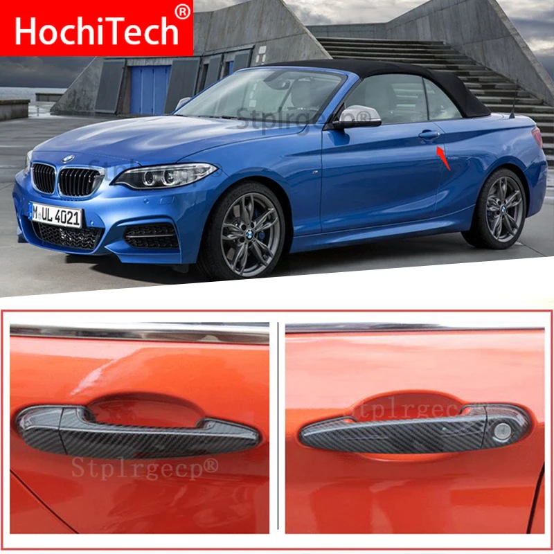 

For BMW 2 series F22 F23 218i 220i M235i 228i 2014 -2018 Accessories 100% real carbon fiber Auto outer door handle cover