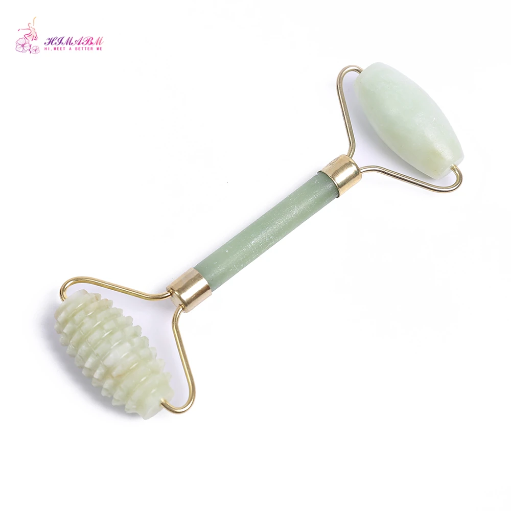 HIMABM Natural Xiuyan Guasha Facial Beauty Massage Tool Jade Roller Face Thin Massager HIMABM Natural Xiuyan Guasha Facial Beauty Massage Tool Jade Roller Face Thin Massager