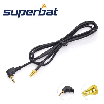 

Superbat DAB/DAB+ Car Radio Aerial Adapter/Extension 2.5mm Male Plug to SMB Male Plug Cable for Pure Highway