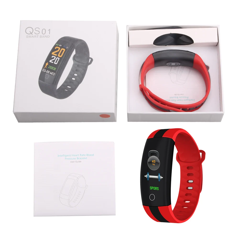 smart bracelet red (10)