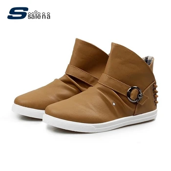

Autumn Winter Boots Men Classical Men Military Boots Comfortable Flat With Male Shoe Size Eu 39-44 AA50101