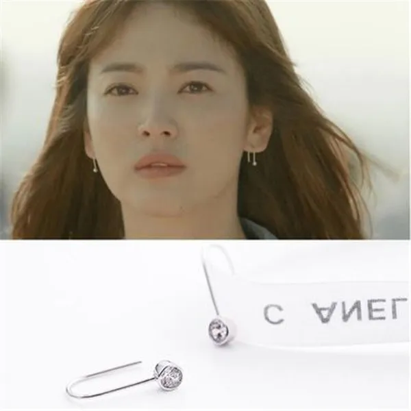 Женские длинные серьги Hye gyo Song корейские удлиненные линии для девушек