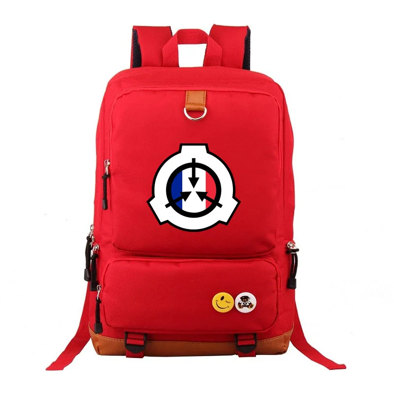 SCP тональный Рюкзак Холщовый для подростков женские сумки на плечо Bookbag ноутбук