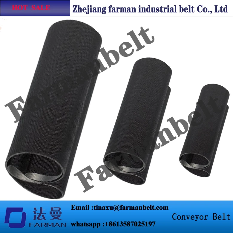 

PVC black colour treadmill belt