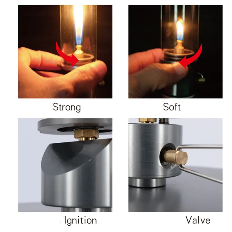 Brs-55 уличный газовый фонарь для кемпинга, светильник для палатки, ультра-светильник, портативная лампа-свеча, быстрая в Южную Корею и Таиланд brs