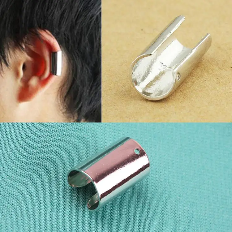Unisex Ear Cuff Brief Ear Bone Clip Trendy Clip Earrings Silver Plated