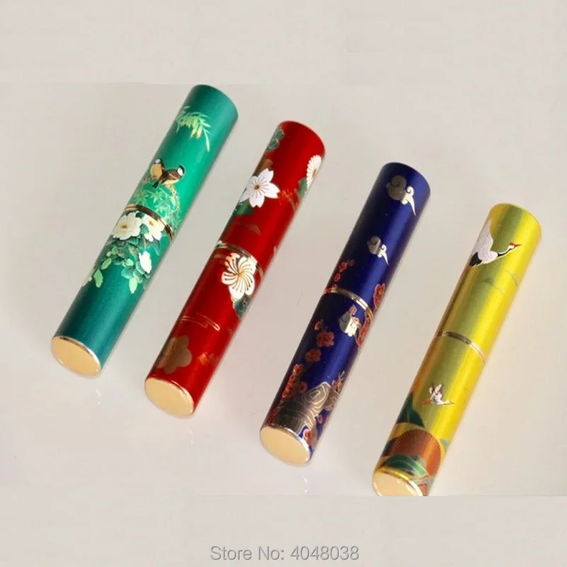 

11.1mm Alumnium Lipstick Tube High Quality 3D Lip Balm Packing Bottle Round Cosmetic Containers Empty Lip Balm Tube 5pcs/Lot