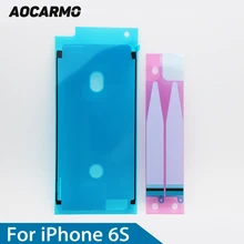 Aocarmo черный/белый ЖК-экран водонепроницаемый стикер батарея клей полный набор для iPhone 6 S 4," Замена
