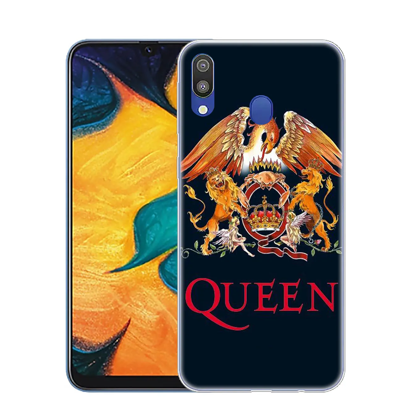 Жесткий прозрачный чехол для телефона Lavaza Queen Rock Group Samsung Galaxy A10 A20 A30 A40 A50 A60 A70 M10 M20 M30