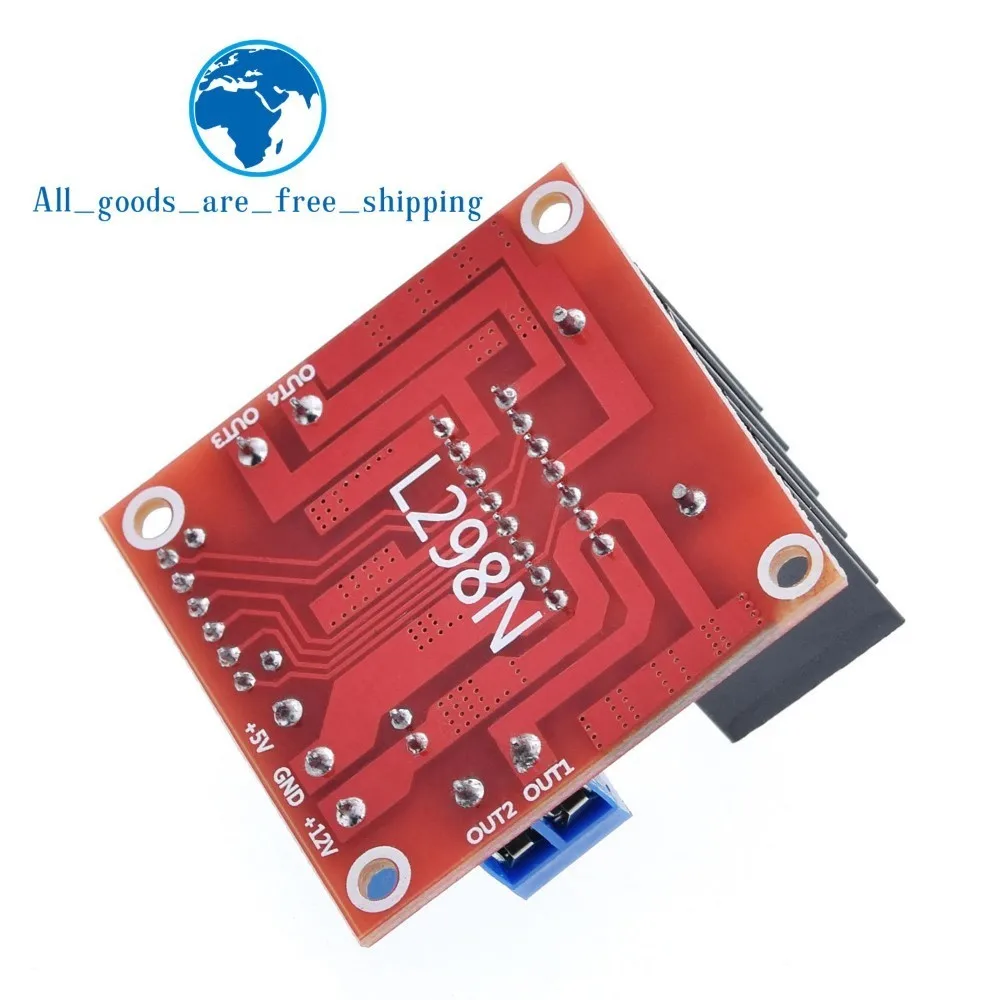 Модуль платы контроллера шагового двигателя TZT L298N с двойным H мостом DC|power module|module