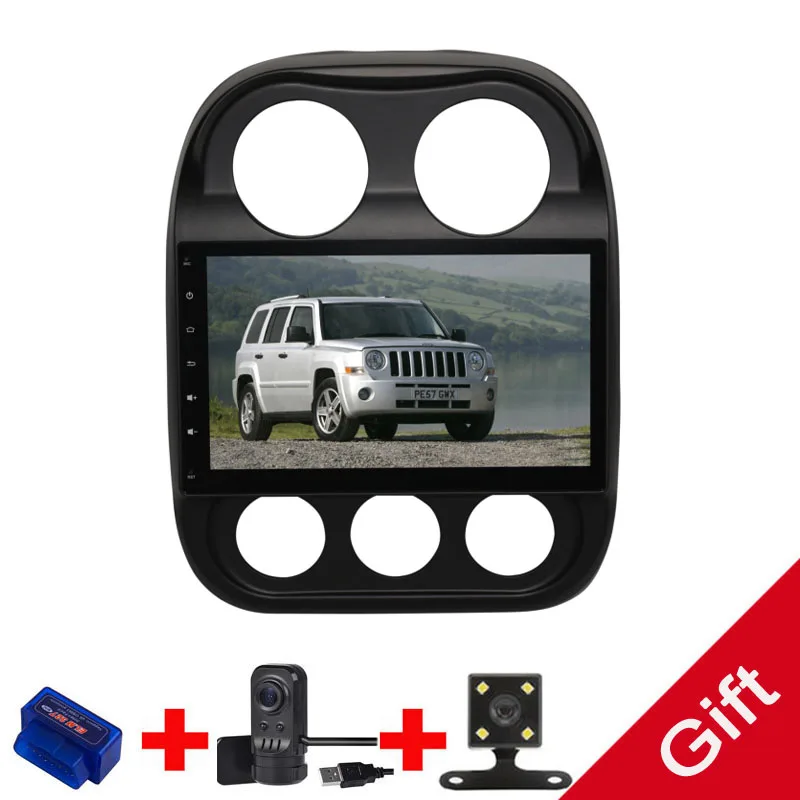 

PX6 Android 9.0 Fit JEEP COMPASS / Patriot 2007 2008 2009 2010 -2017 Octa Core PX5 Car DVD Player Navigation GPS Radio