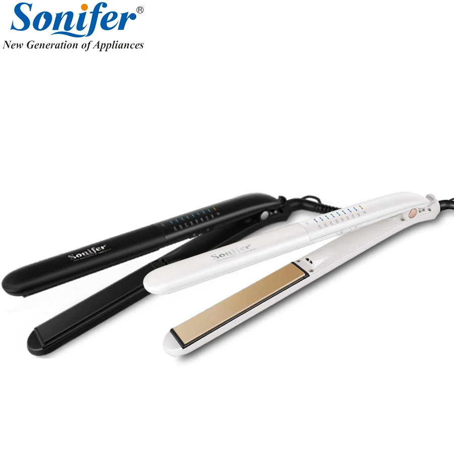 

Colorful Electric Hair straightener flat iron Handheld LED display Touch corrugation for hair Personal Care Appliances Sonifer