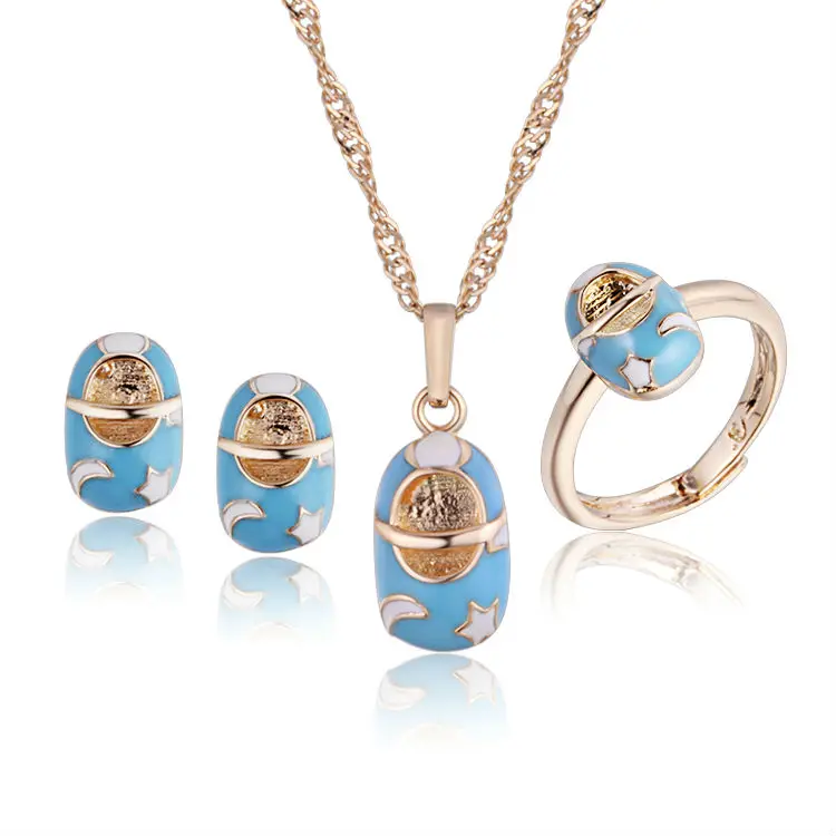 Buy Gold Plated Kids Baby Jewelry Sets