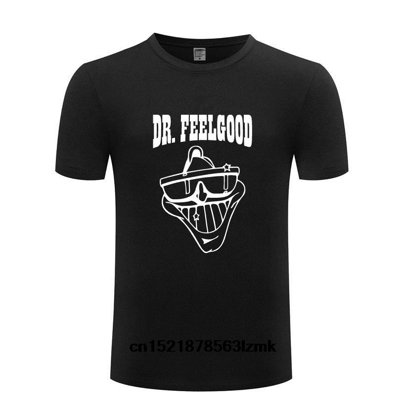 Мужская футболка модная с коротким рукавом Dr. Feelgood Music Rock fortnite забавная новинка
