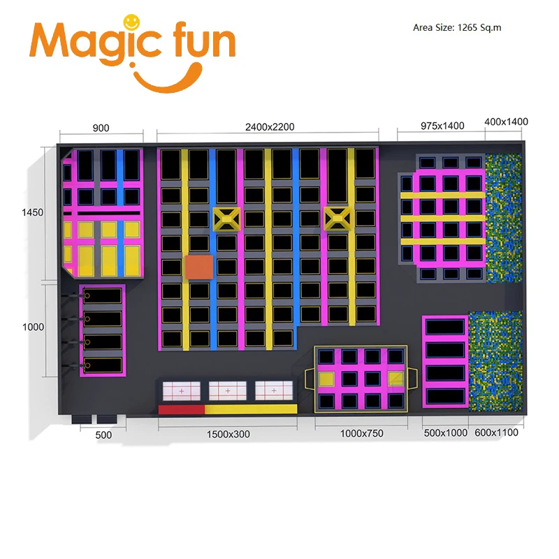 

MAGICFUN pensacola trampoline indoor playground park kids