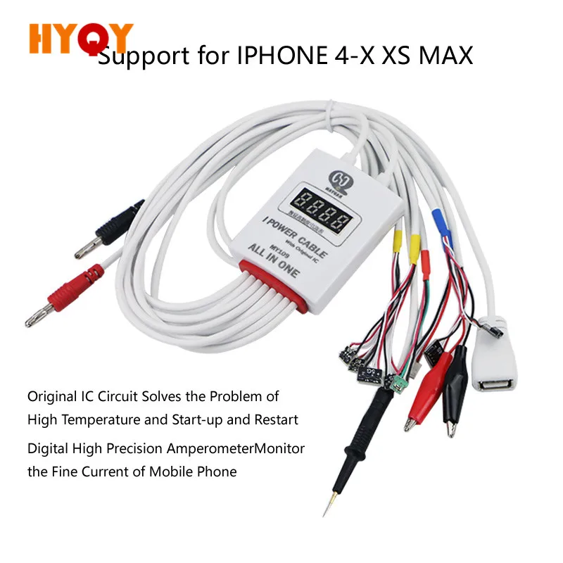 

Multifunctional Battery Activation Cable for iPhone 45s 66p 7p 8p XS MAX Intelligent Maintenance Line Original IC Protection