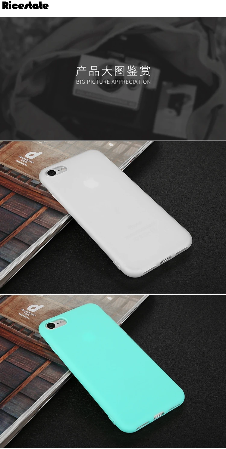 10 шт. Fundas для Apple iPhone 7 Plus прозрачный и матовый Мягкий силиконовый чехол для iPhone 7 6 6 S 8 Plus X 10 защитный чехол