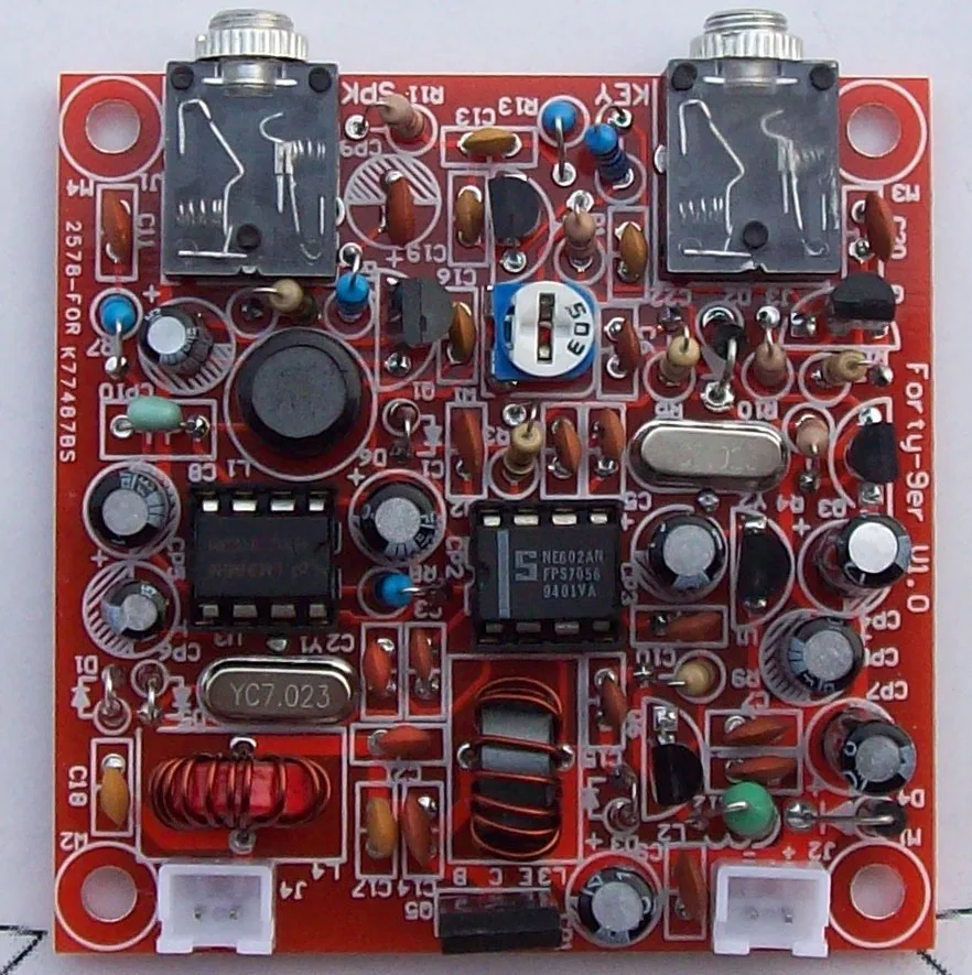 

Forty-9er 3W Suite CW Transceiver Telegraph Short Wave Radio Station 7.023MHz
