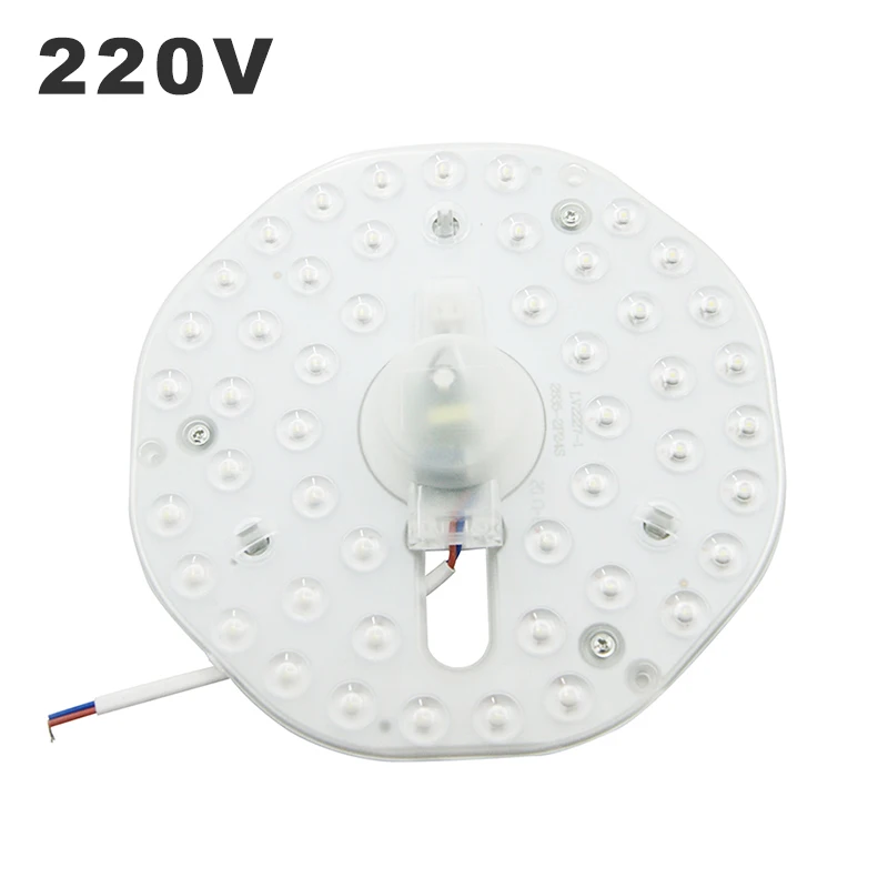 

220V LED Module Replace Ceiling Lights 12W 18W 24W Source Module Decoration Convenient Installation SMD2835 White & Warm White