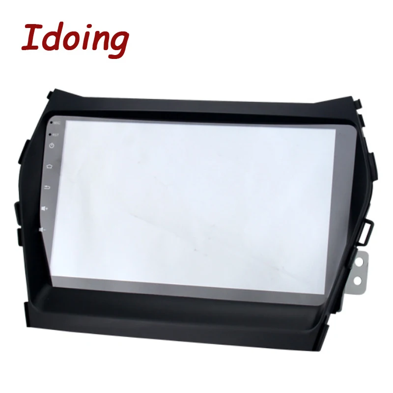 Best Idoing 9"4G+64G 2.5D IPS Octa Core Car Android 8.0 Radio Player Fit Hyundai IX45 2015-2017 Built-in GPS Navigation and GLONASS 5