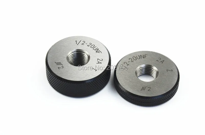 High Quality 1 2 unf 2a Thread Ring Gage T Z Tpi Thread Ring Gauge Go And No Go Ring Gauge 2pcs Set Ring Couple Ring Discountthread Ring Gauge Aliexpress