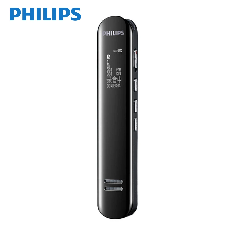 Philips оригинальный Встроенный 16 Гб Цифровой диктофон Ditacphone HD голосовое снижение