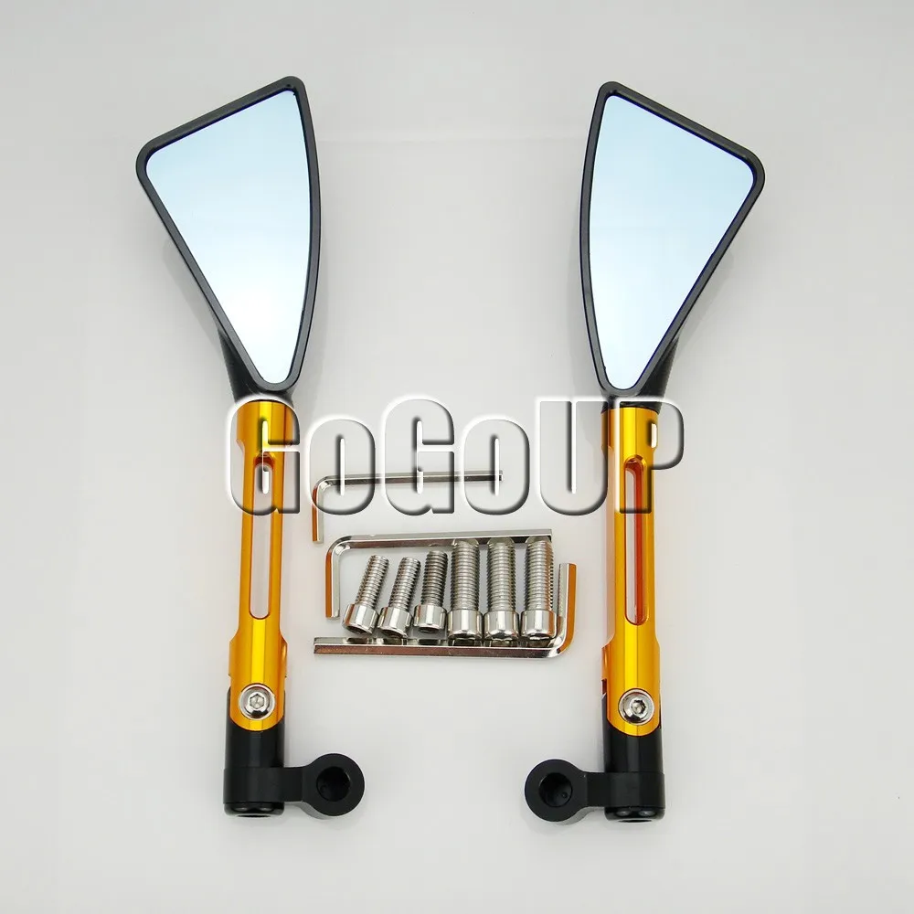 

CNC Motorcycles Rearview Mirrors for Kawasaki ER-6n 2006-2013 Free Shipping