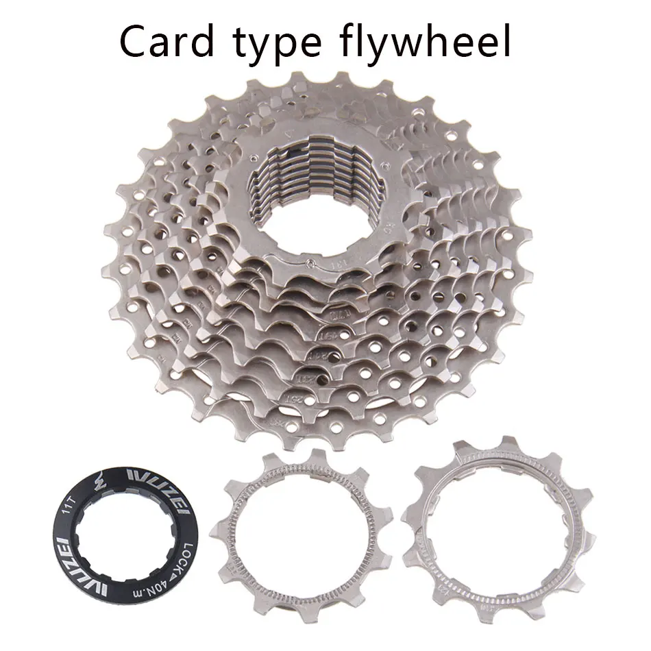 WUZEI 11 S 11-28T свободные колеса дорожный велосипед маховик сталь 11 скоростей кассета Звездочка 11-28T Совместимость для деталей 150 5800