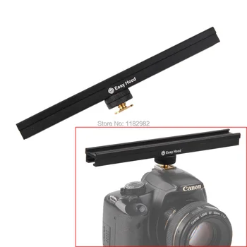 

Exempt postage + tracking number EasyHood ESE-20 8" Flash Bracket Hot /Cold Shoe Extension Rail For YONGNUO Canon Nikon Olympus