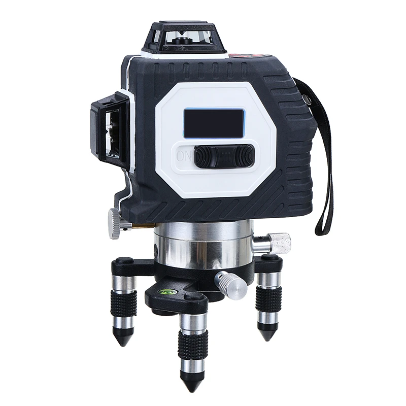 

Excellent Quality 360 Degree 12 Lines 532nm 3D Level Laser Automatic Self Leveling Vertical and Horizontal Green Cross Lines