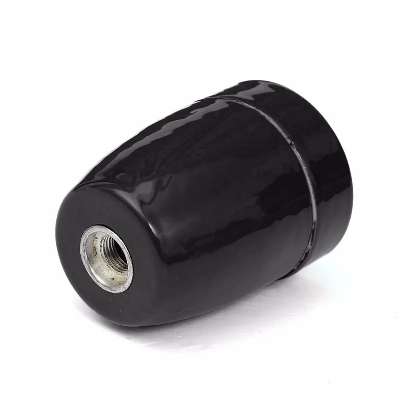 Промышленных антикварной ретро Винтаж edison DIY патроны керамика лампа База E26/E27 свет лампы держатель Разъем База - Цвет: Черный