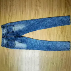 Женские джинсы с дырками эластичная низкая талия облегающие дышащие повседневные джинсовые брюки BMF88