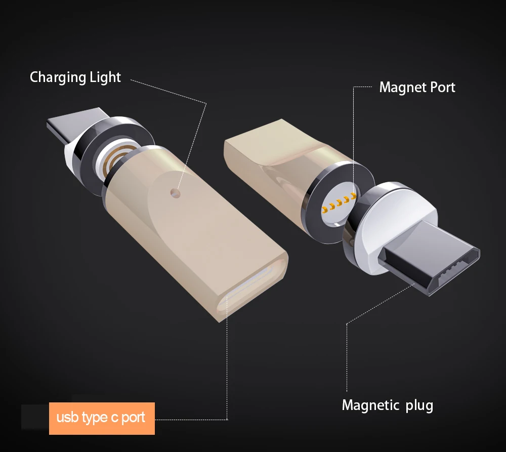 GARAS Магнитный usb type C адаптер для iphone/Micro/usb type c порт зарядное устройство и данных магнит адаптер для samsung/Xiaomi/huawei/LG