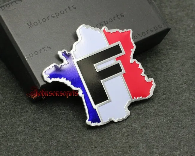 FRANCE flag F sticker-1