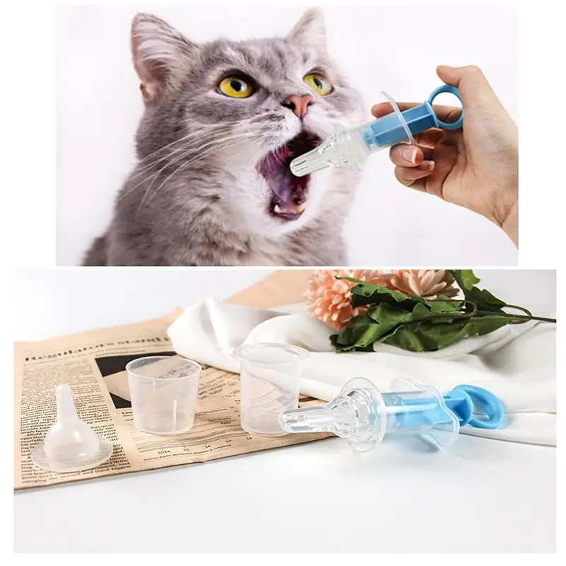 MTL New Design Pet Dog Cat Puppy Medicine Feeder Pills Dispenser Feeding Kit Given Medicine Control Rods Home