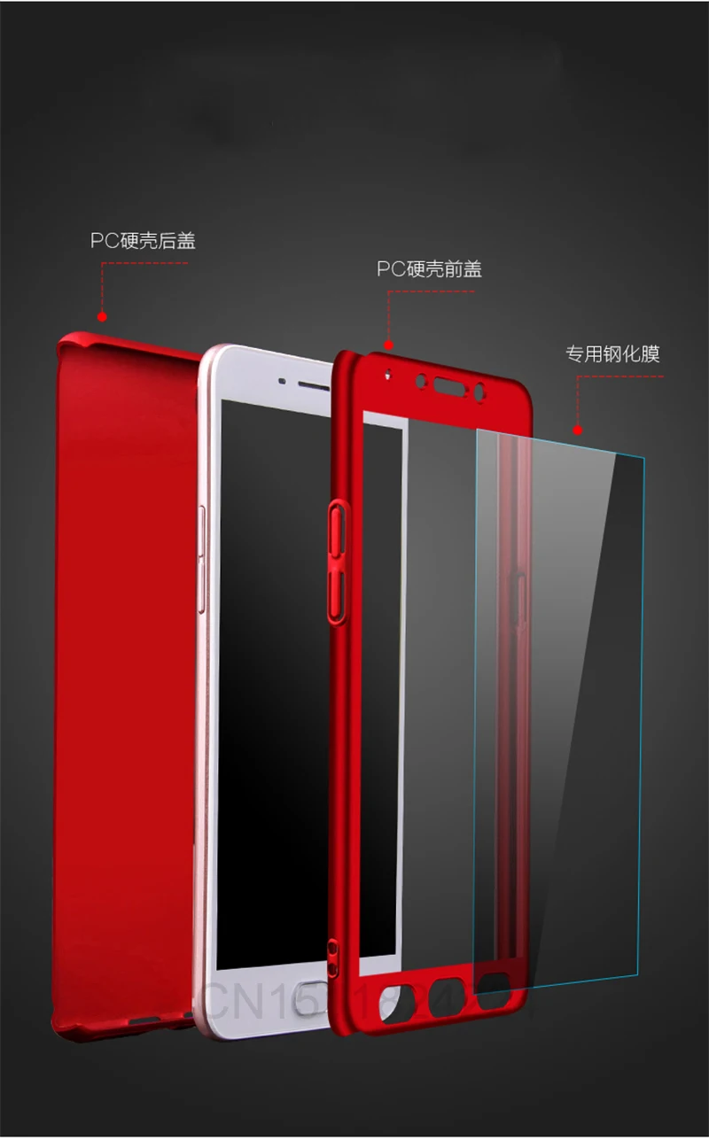 For Huawei Nova Lite 2017 SLA-L22 360 Degree Full Back Cover Case For Huawei Y7 Prime P Smart Huawei GR5 2017Honor 6X Case (5)