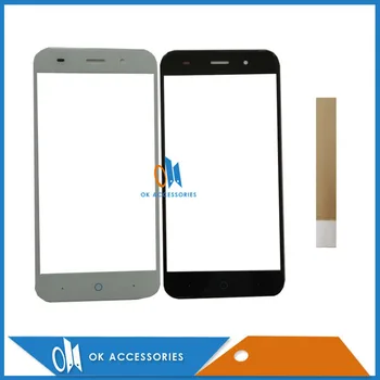 

Black White Color 5 Inches For ZTE Blade Z7 X7 V6 D6 T660 T663 Outer Glass Front Touch Screen Lens Digitizer With Tape