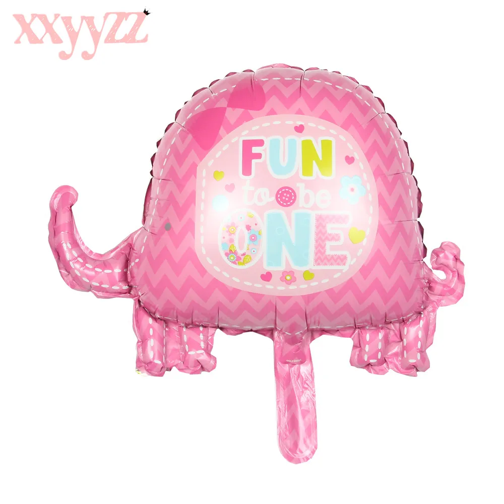 XXYYZZ Free Shipping New Mini Cartoon Animal Baby Cake Aluminum Balloons Birthday Party Balloons Wholesale Children's Toys