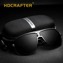 Мужские Солнцезащитные очки-авиаторы, поляризационные, UV400, классические, фирменный дизайн, для вождения, солнцезащитные очки, высокое качество, очки для рыбалки, gafas de sol hombres