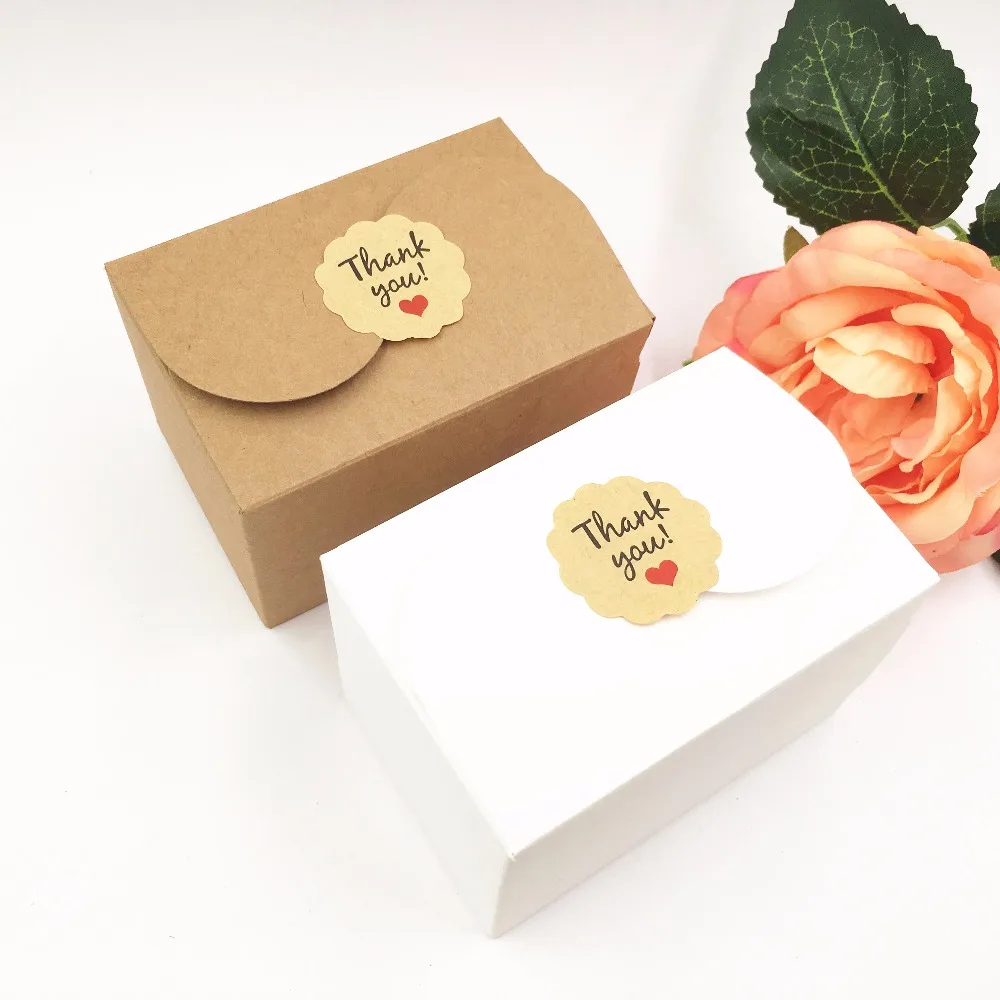 50 шт./лот Kraft бумага свадьбы пользу шоколад/конфеты коробки 9*6*6 см DIY ручной вечерние коробки для хранения/подарочные коробки